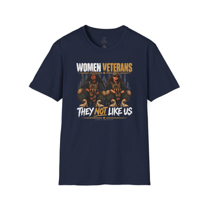 They Not Like Us Women Veterans Tee
