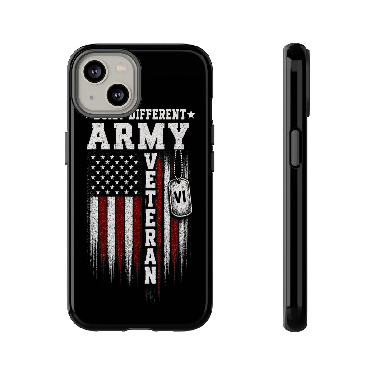 Built Different Army Veteran Tough Phone Case
