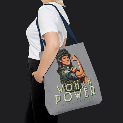 Rosie the Riveter Spirit Edition Tote Bag — Women's Empowerment Canvas Bag