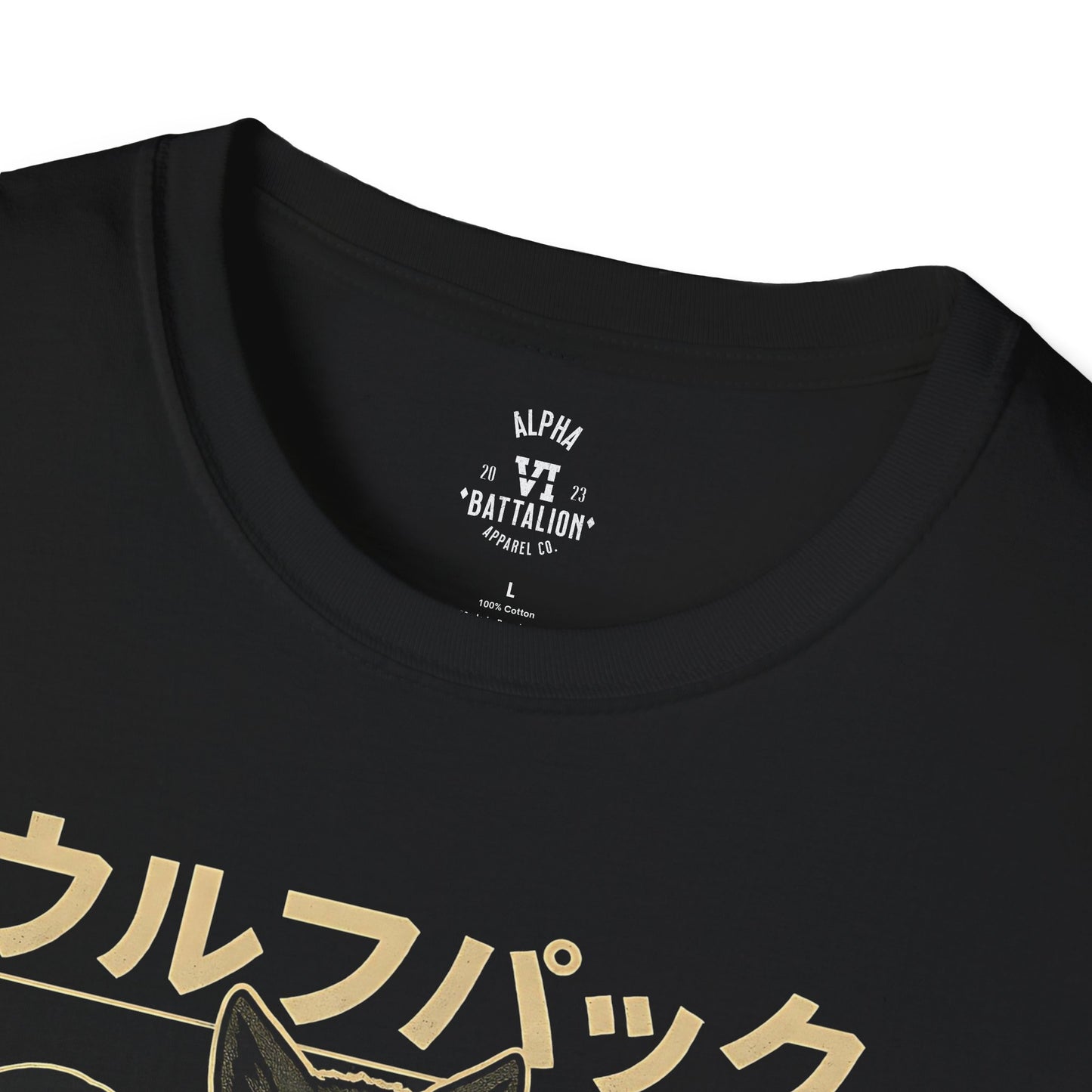 Alpha VI Battalion Wolf Pack Anime Tee