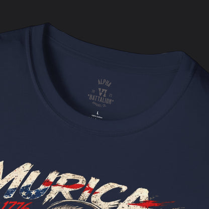'Murica 250 Years Tee — Patriotic American Veteran T-Shirt