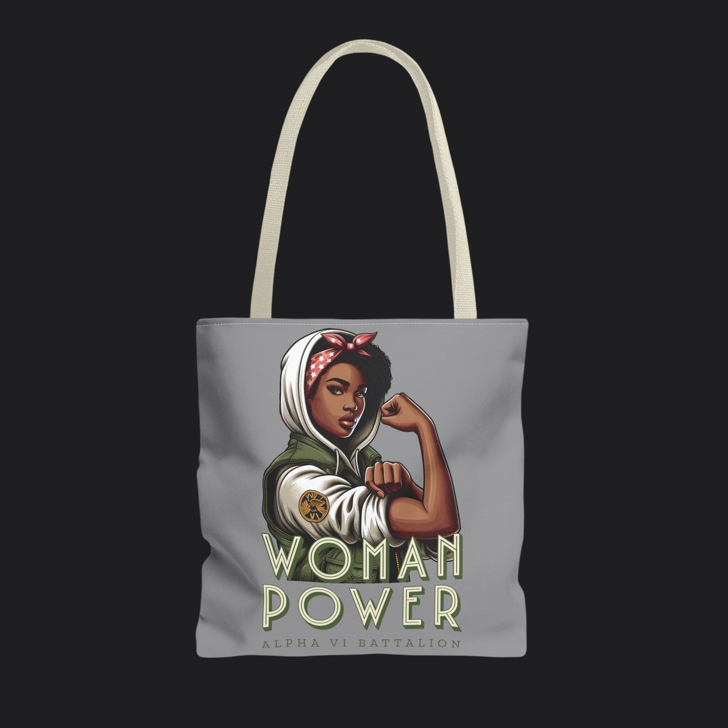 Rosie the Riveter Heritage Edition Tote Bag — Vintage Women's Empowerment Canvas Bag