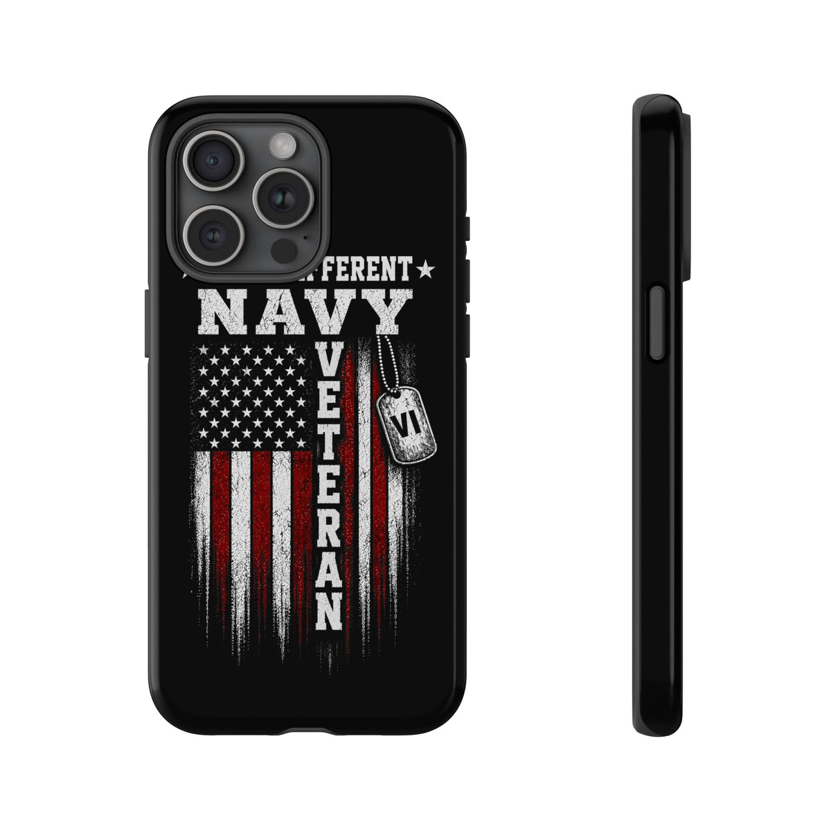 Built Different Navy Veteran Tough Phone Case