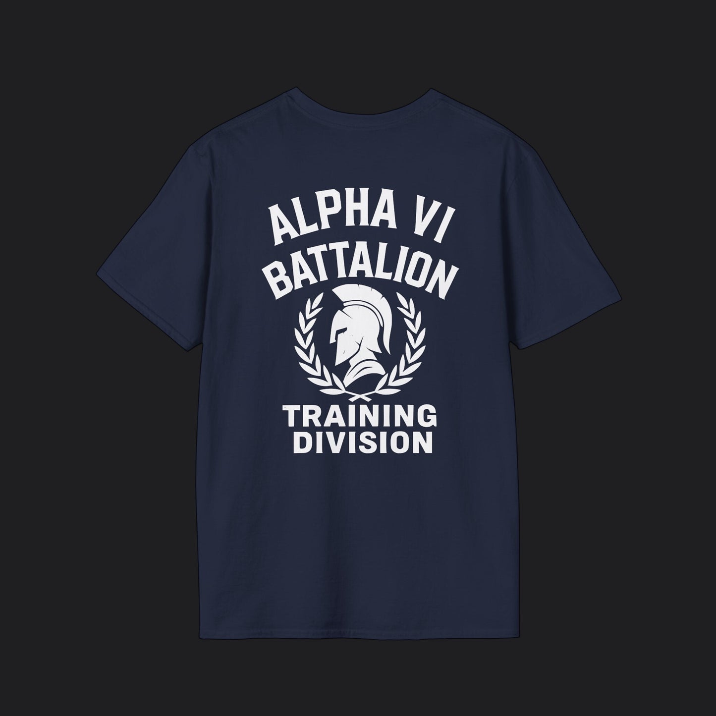 Alpha VI Battalion Training Division Tee — Military Fitness Veteran T-Shirt