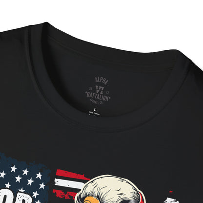 God Bless America Eagle Patriotic Tee