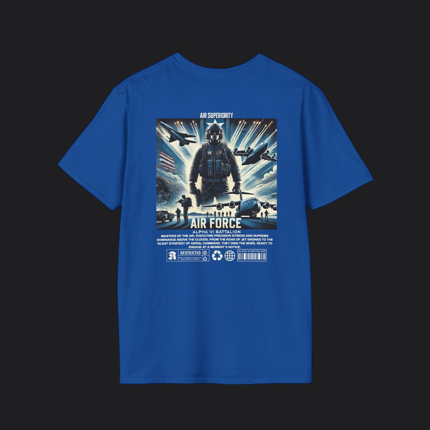 Rebel Warrior Streetwear Tee — Military Urban Veteran T-Shirt