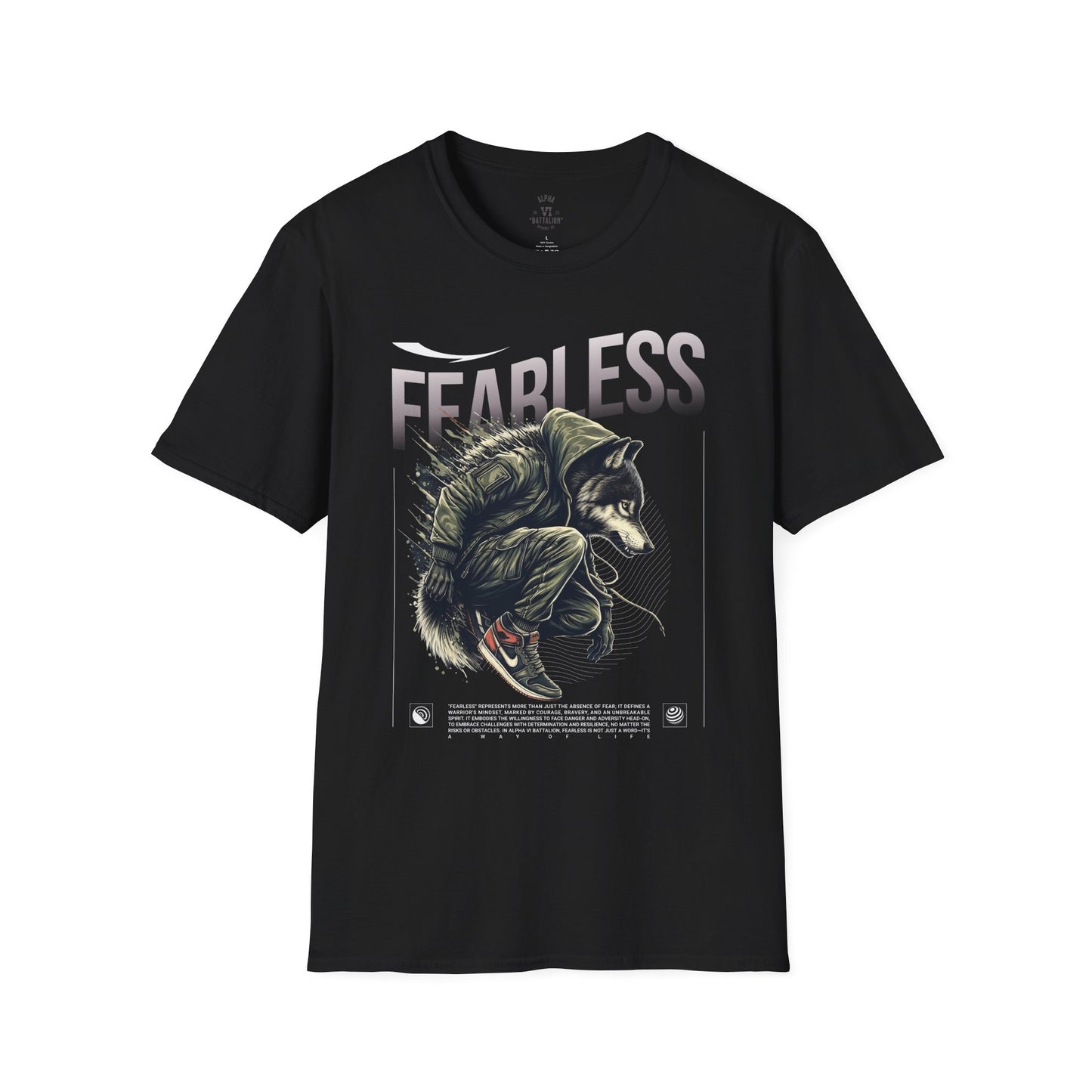 Fearless — Alpha VI Streetwear Tee