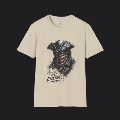 Against All Enemies Tee — Military Oath Veteran Patriotic T-Shirt