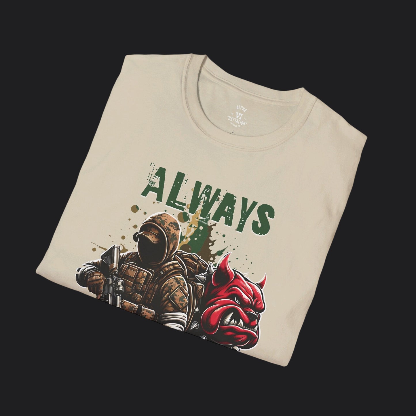 Devil Dog Guardian Tee — USMC Marine Corps Veteran T-Shirt