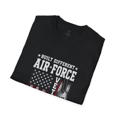 Built Different Air Force Veteran Tee