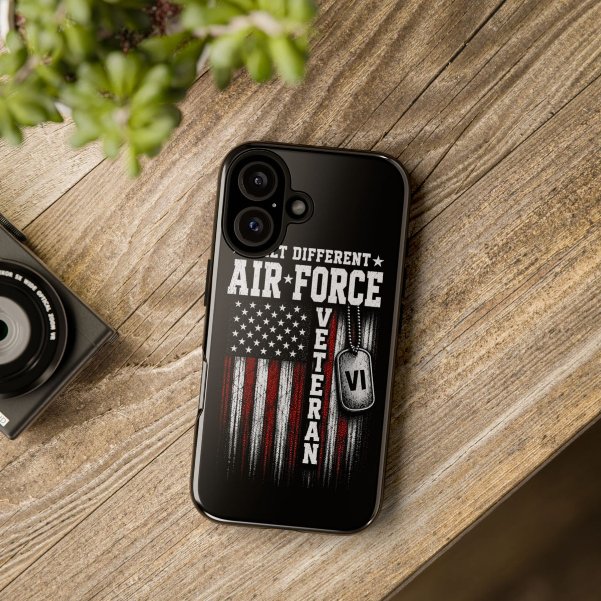 Built Different Air Force Veteran Tough Phone Case