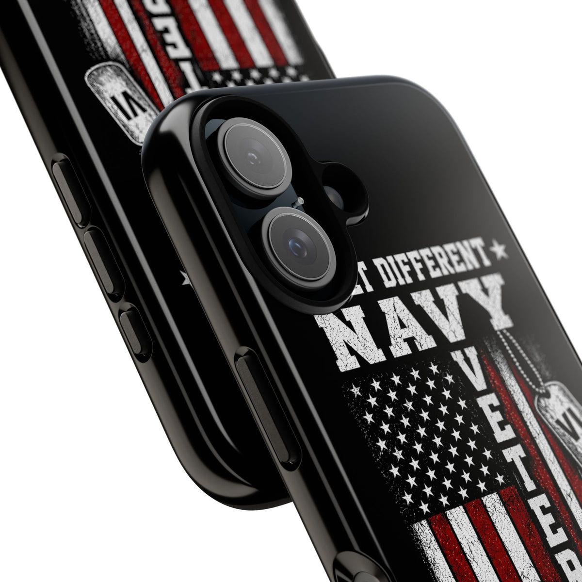 Built Different Navy Veteran Tough Phone Case
