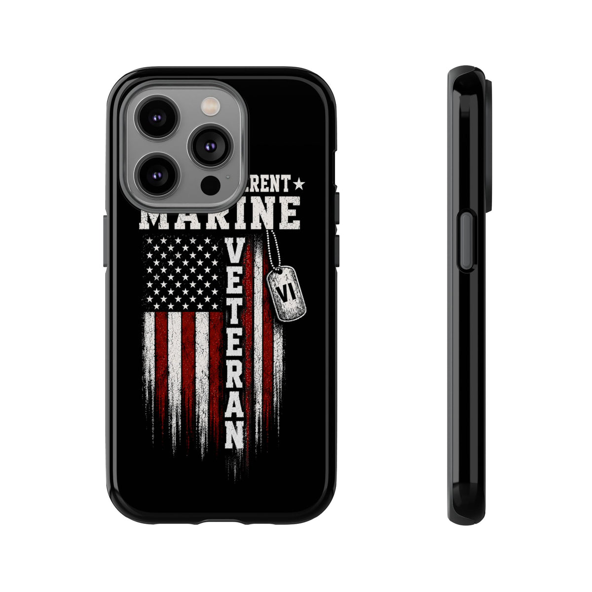Built Different Marine Veteran Tough Phone Case