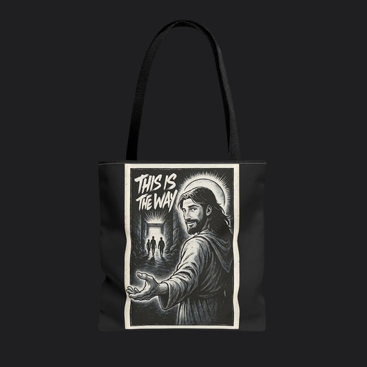 This is the Way Tote Bag — Military Lifestyle Veteran Canvas Bag