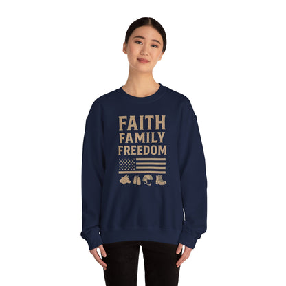 Faith Family Freedom Sweater