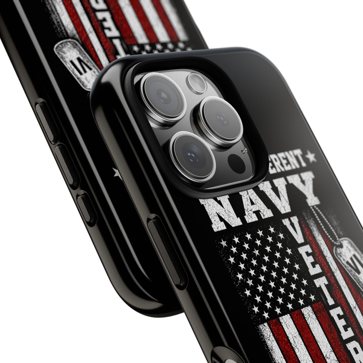 Built Different Navy Veteran Tough Phone Case