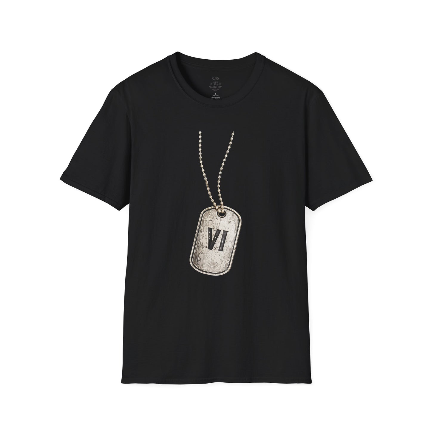 Alpha VI Dog Tag Tee