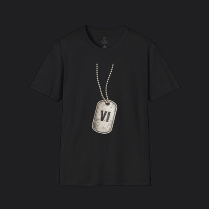 Alpha VI Dog Tag Tee
