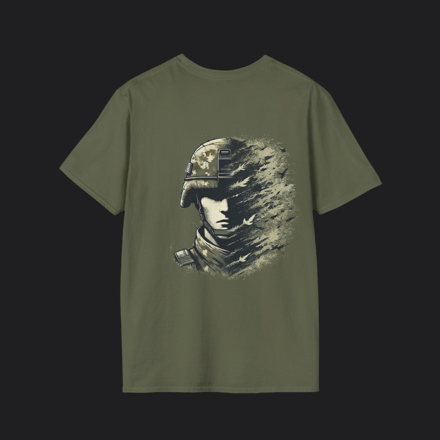Save the Veterans Disintegration Edition Male — Veteran Awareness T-Shirt