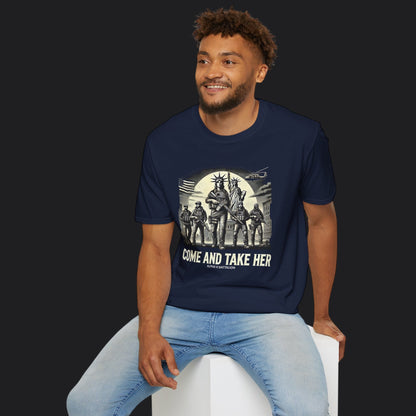 Come and Take Her Lady Liberty Tee