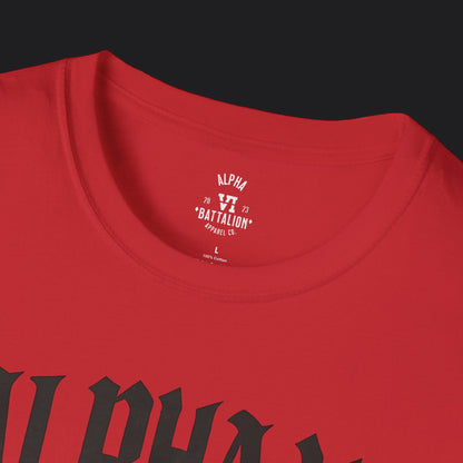 Alpha VI Battalion Crest Tee — Veteran Brand Core Identity T-Shirt v2