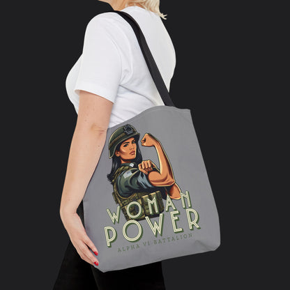 Rosie the Riveter Spirit Edition Tote Bag — Women's Empowerment Canvas Bag