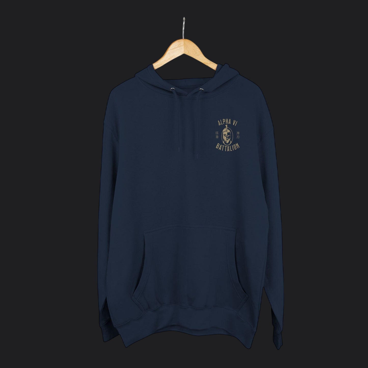 Nobody Cares Work Harder Hoodie — Veteran Motivational Premium Pullover