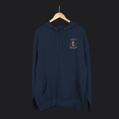 Nobody Cares Work Harder Hoodie — Veteran Motivational Premium Pullover