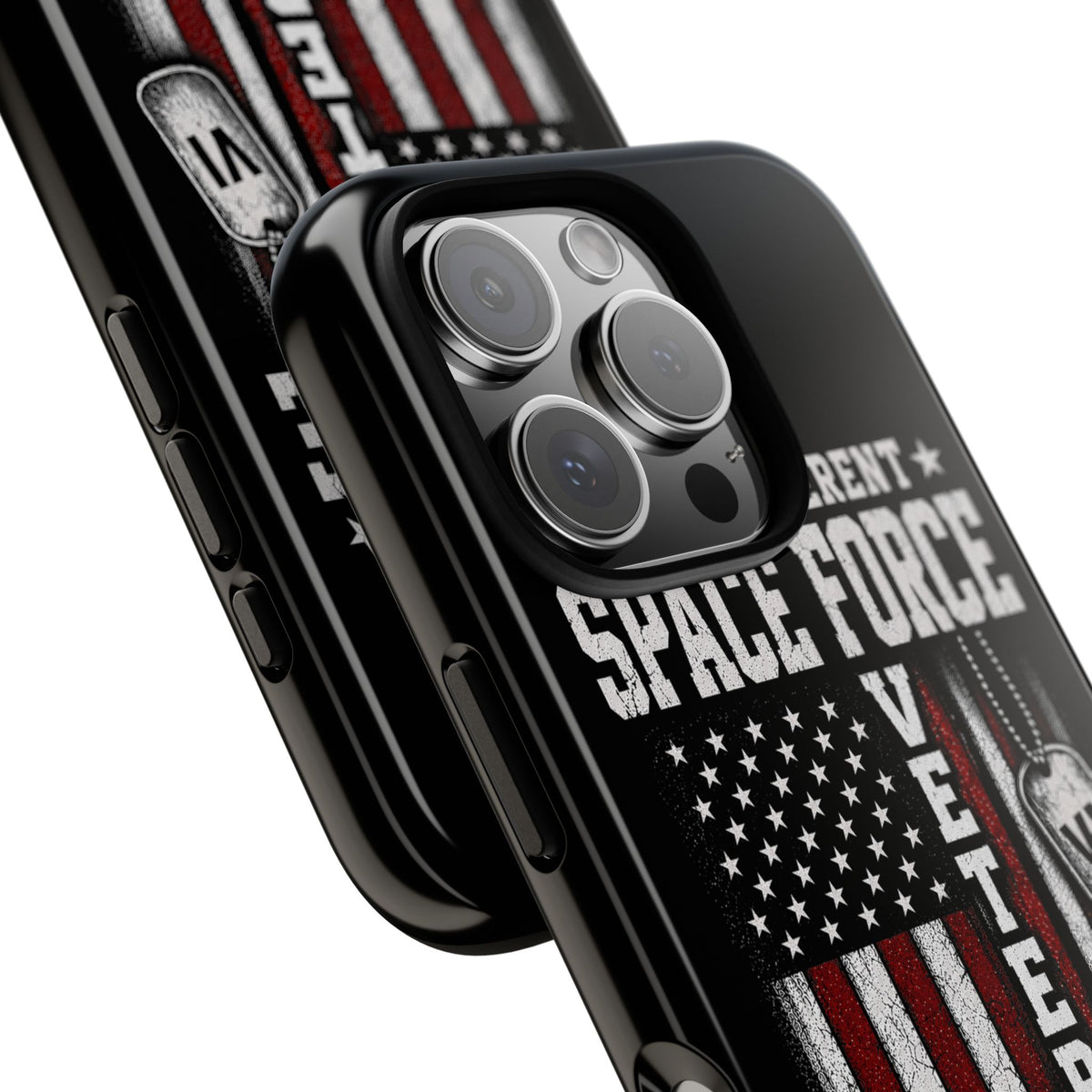 Built Different Space Force Veteran Tough Phone Case