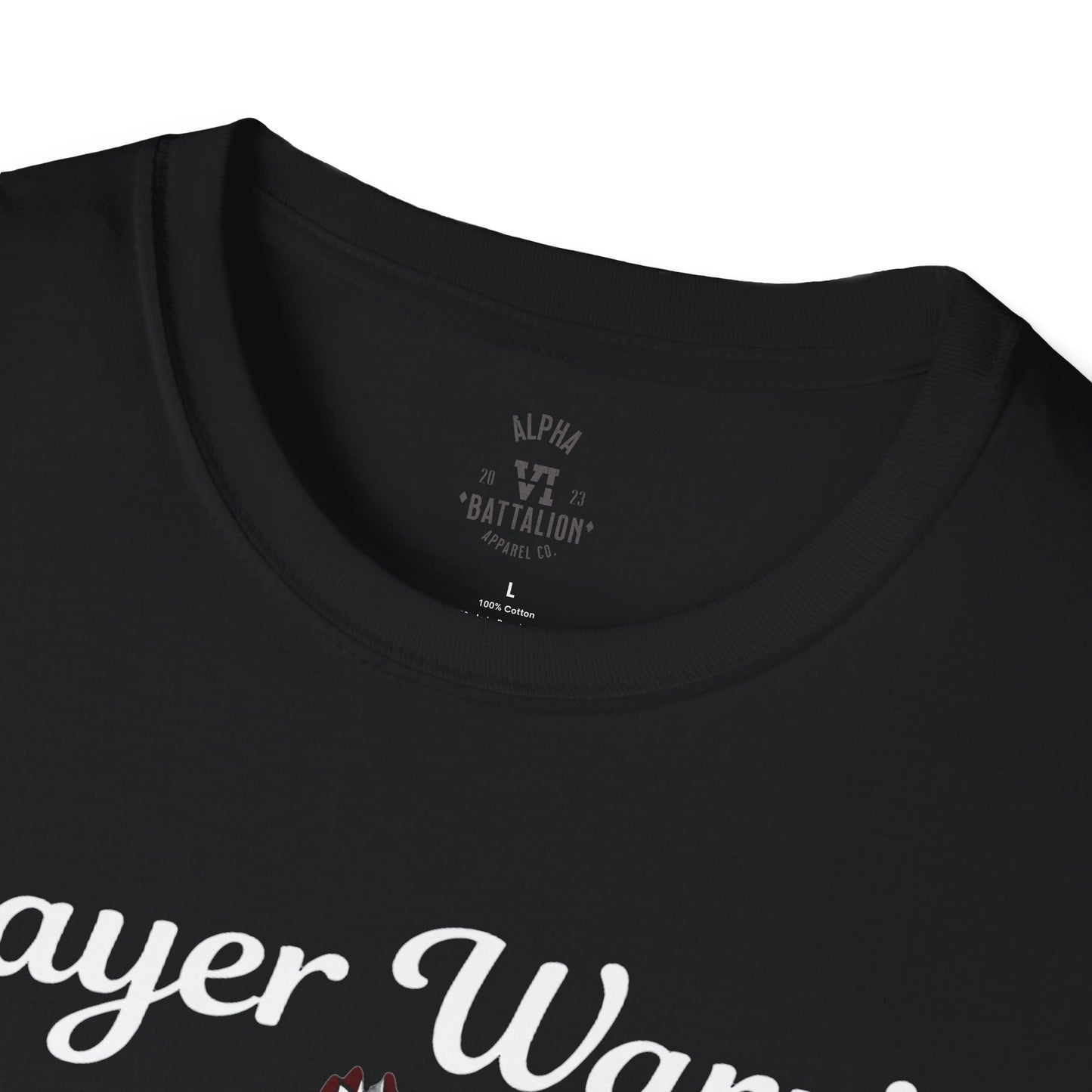 Prayer Warrior Tee Female Tactical Gloves — Women's Christian Faith T-Shirt