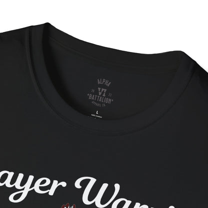 Prayer Warrior Tee Female Tactical Gloves — Women's Christian Faith T-Shirt
