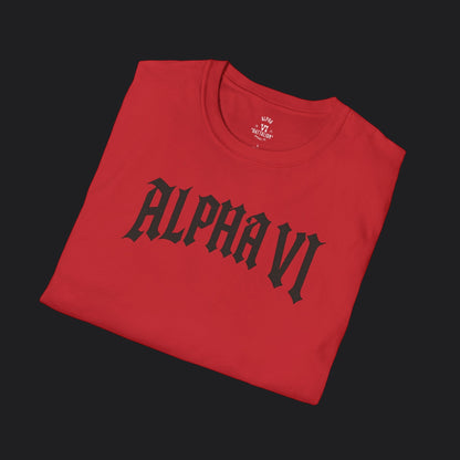 Alpha VI Battalion Crest Tee — Veteran Brand Core Identity T-Shirt v3