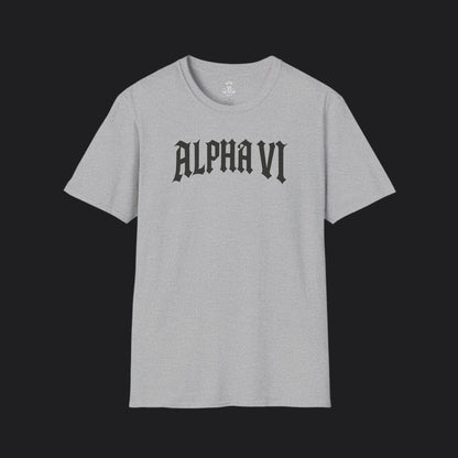 Alpha VI Battalion Crest Tee — Veteran Brand Core Identity T-Shirt v3