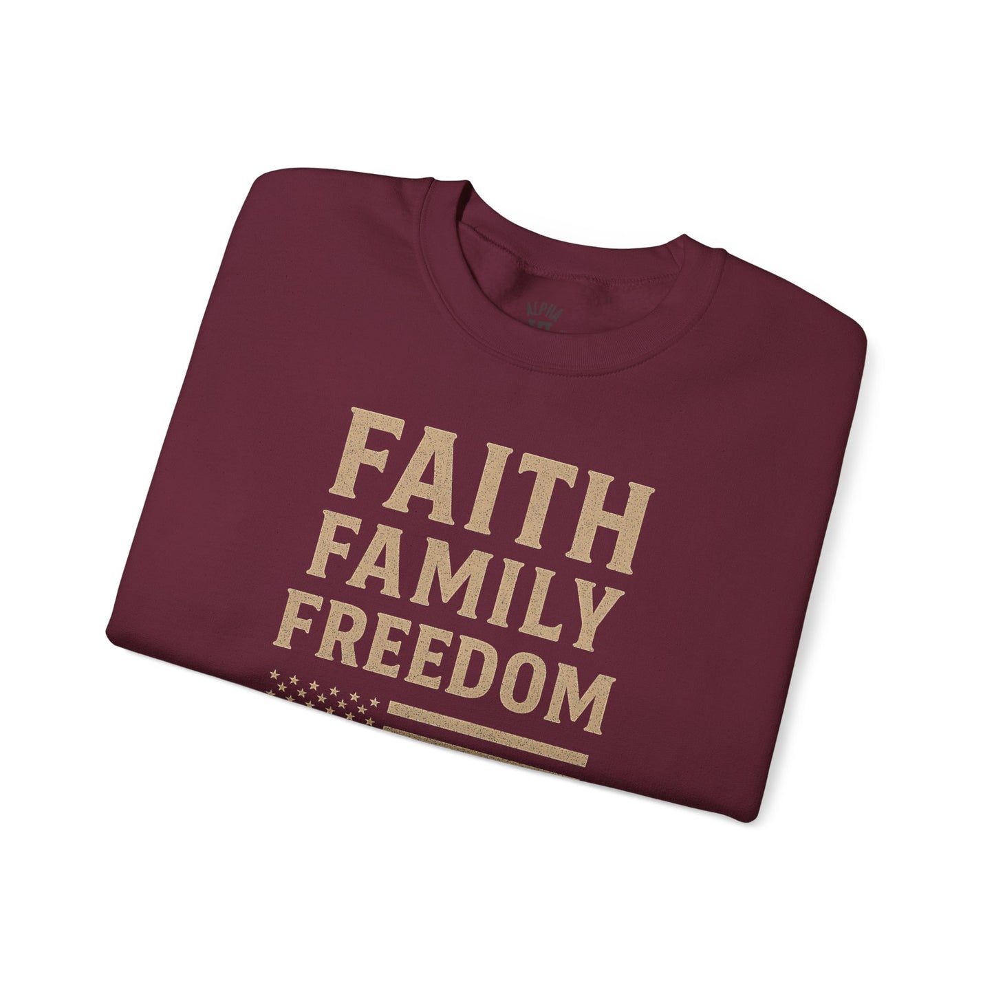 Faith Family Freedom Sweater