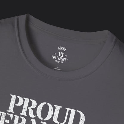 Proud Mom of Veteran Tee — My Son Saved Your Ass Without Asking Questions