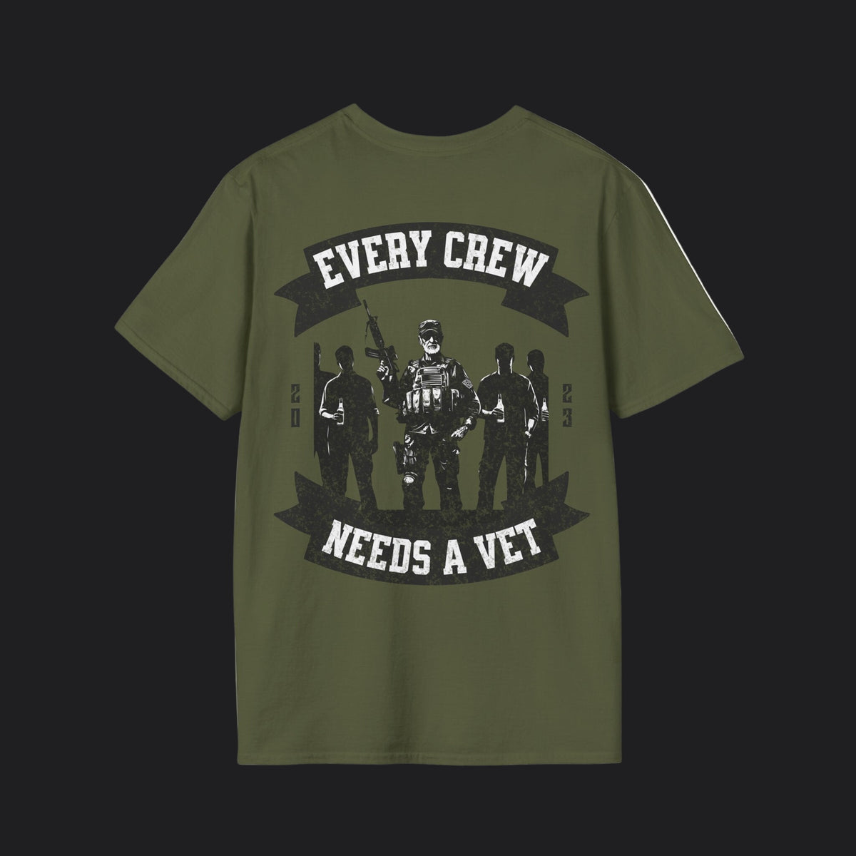 Every Crew Needs a Seasoned Vet Tee