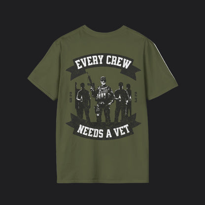 Every Crew Needs a Seasoned Vet Tee