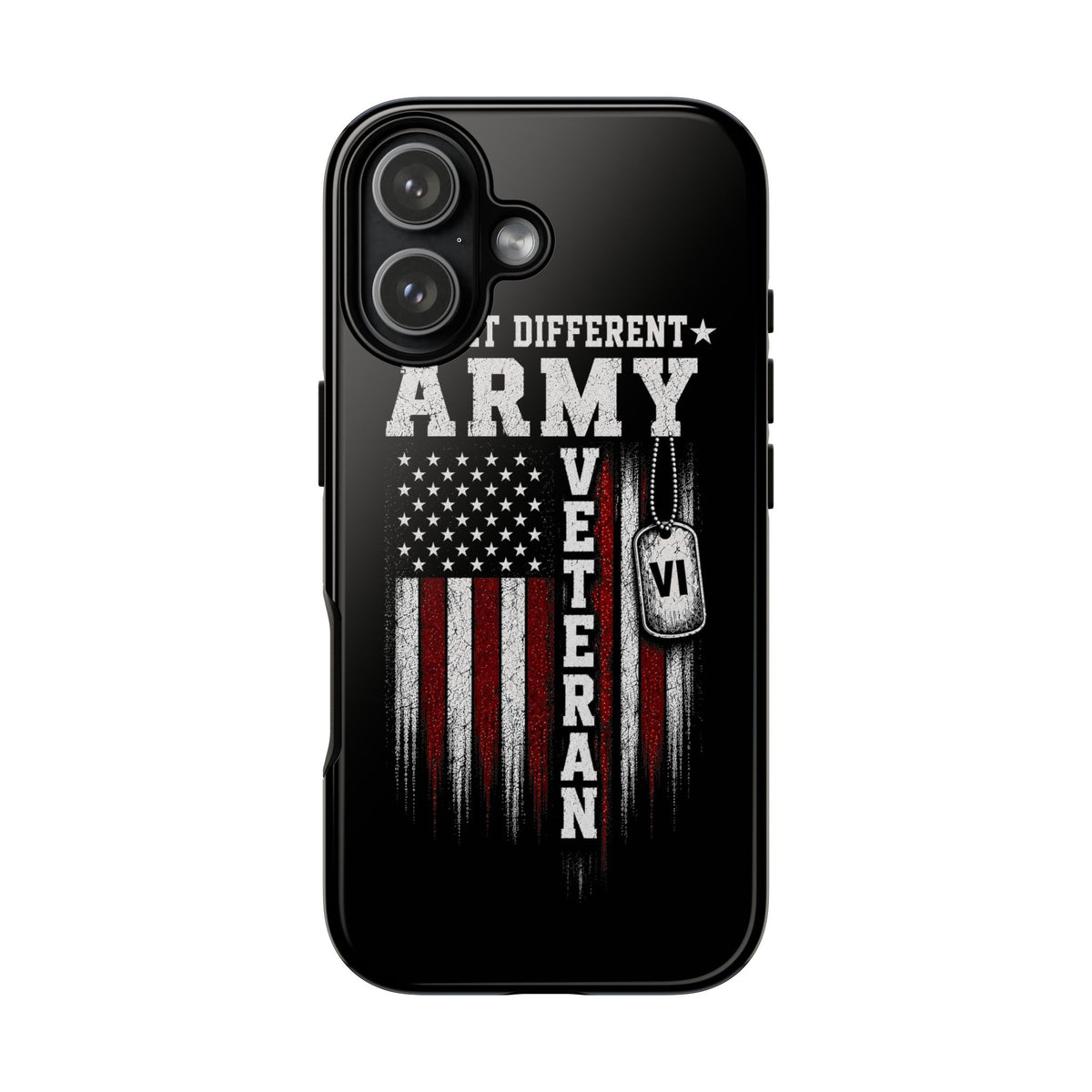 Built Different Army Veteran Tough Phone Case