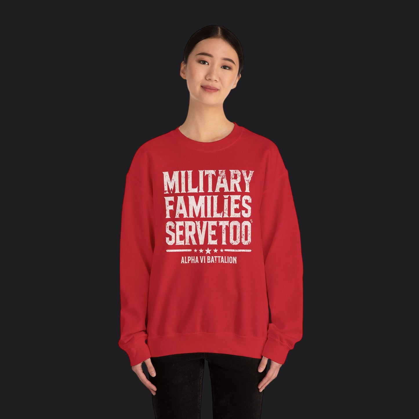 Military Families Serve Too Sweater