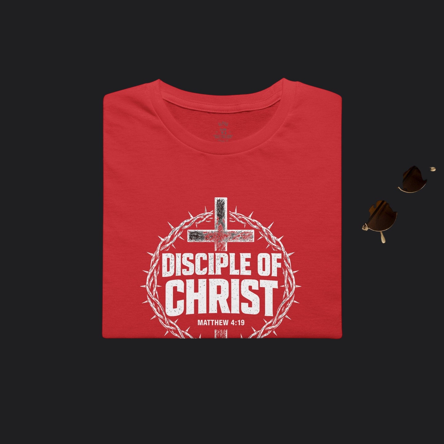 Disciple of Christ Tee — Christian Faith Cross T-Shirt