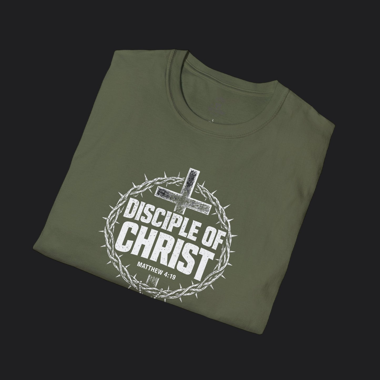 Disciple of Christ Tee — Christian Faith Cross T-Shirt