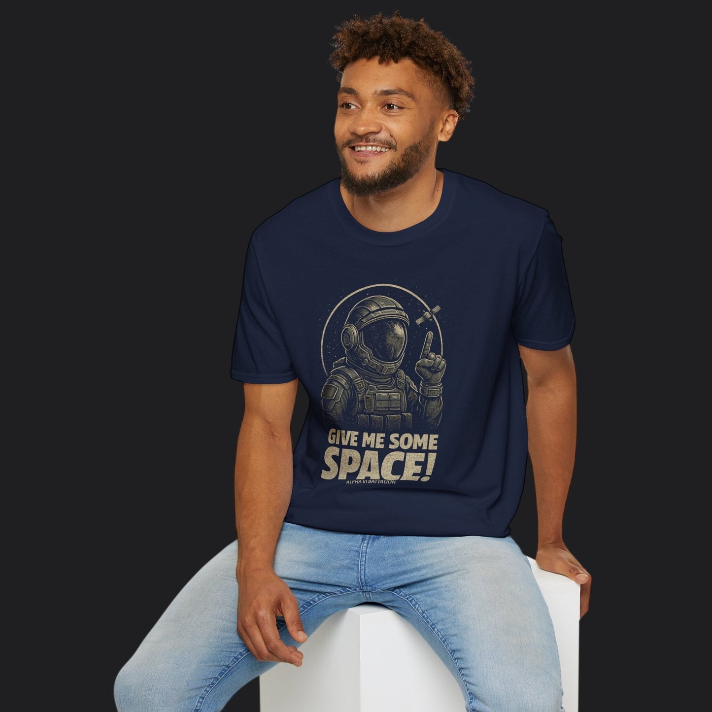 Give Me Some Space Force Tee — Funny Military Humor Veteran T-Shirt