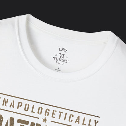 Unapologetically Patriotic Tee — American Pride Veteran T-Shirt