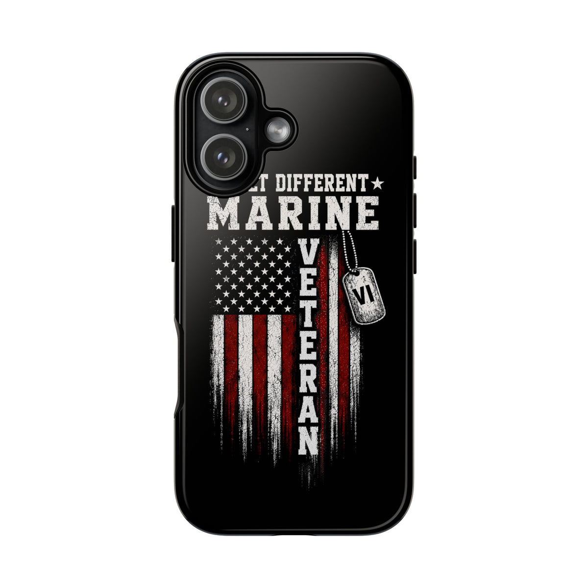 Built Different Marine Veteran Tough Phone Case