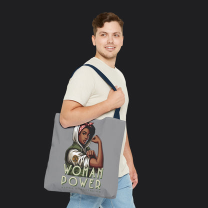 Rosie the Riveter Heritage Edition Tote Bag — Vintage Women's Empowerment Canvas Bag