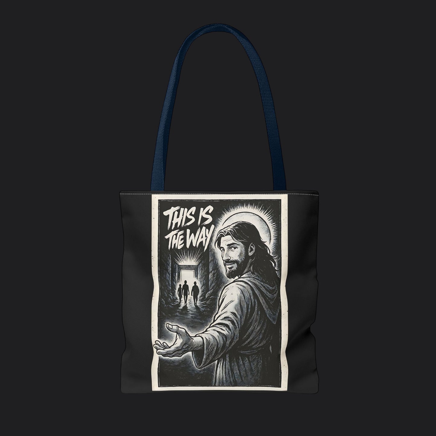 This is the Way Tote Bag — Military Lifestyle Veteran Canvas Bag
