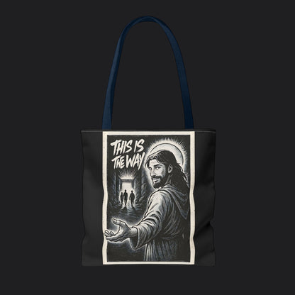 This is the Way Tote Bag — Military Lifestyle Veteran Canvas Bag