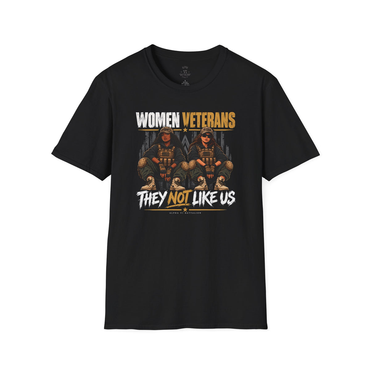 They Not Like Us Women Veterans Tee