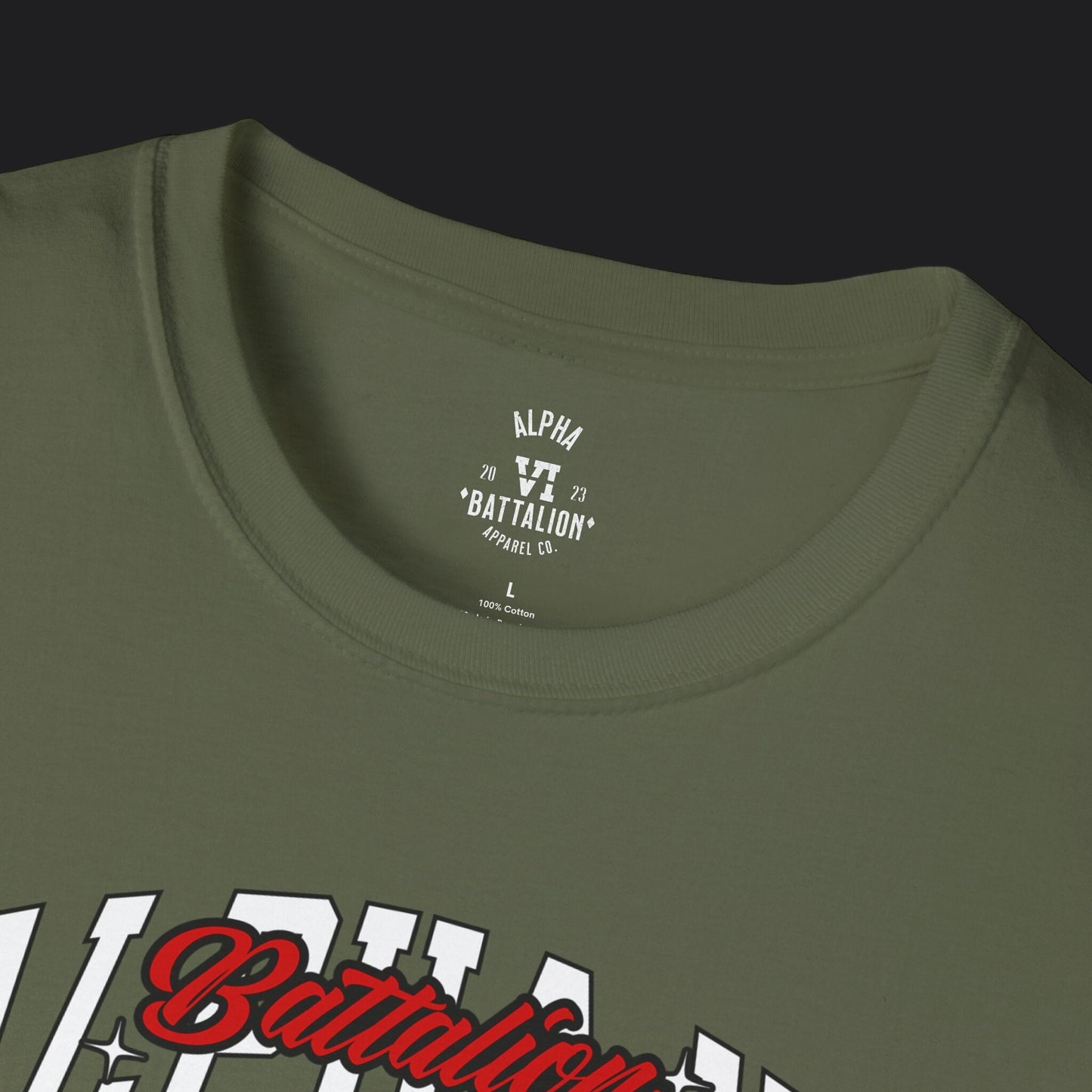 Alpha VI Battalion Unbreakable Spirit Tee — Veteran Resilience T-Shirt