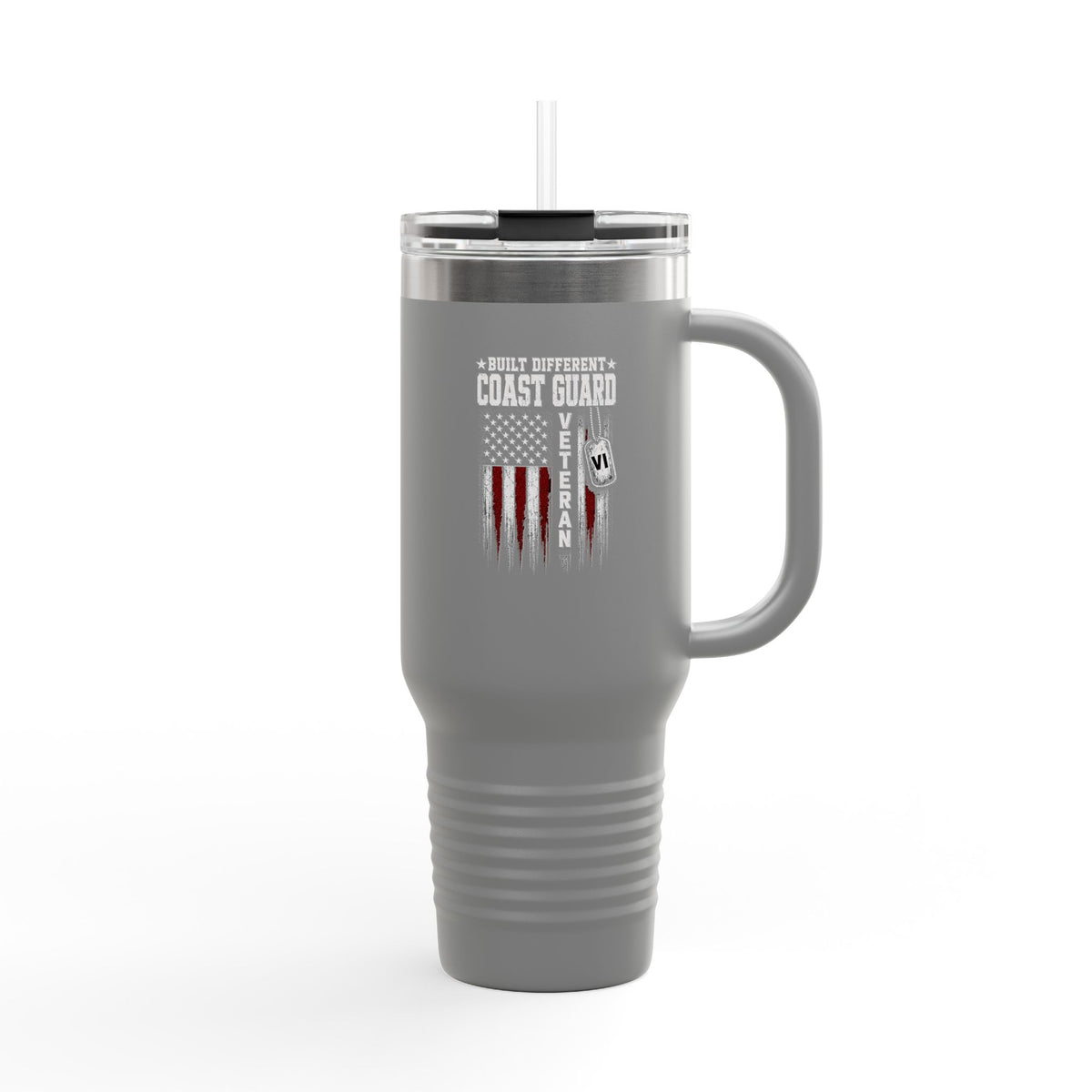 Built Different Coast Guard Veteran 40oz Tumbler